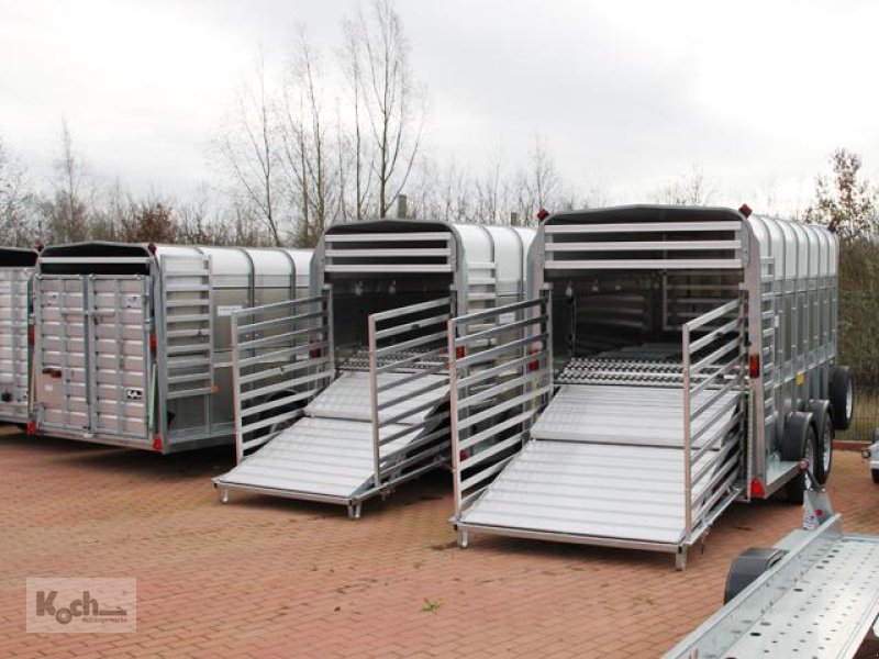 Anhänger typu Ifor Williams Viehanhänger TA510 14x7 178x434cm Höhe:213 3,5t|Doppelstock (Vi11650640Iw), Neumaschine v Winsen (Luhe) (Obrázek 8)